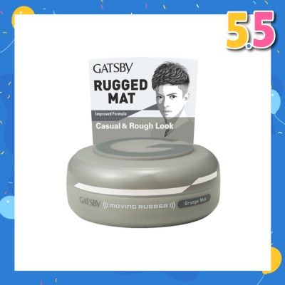 GATSBY Moving Rubber Grunge Mat 80g