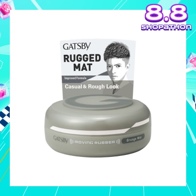 GATSBY Moving Rubber Grunge Mat 80g