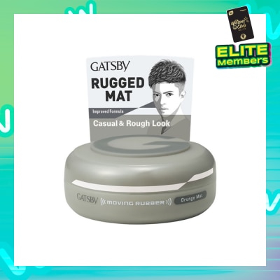 GATSBY Moving Rubber Grunge Mat 80g