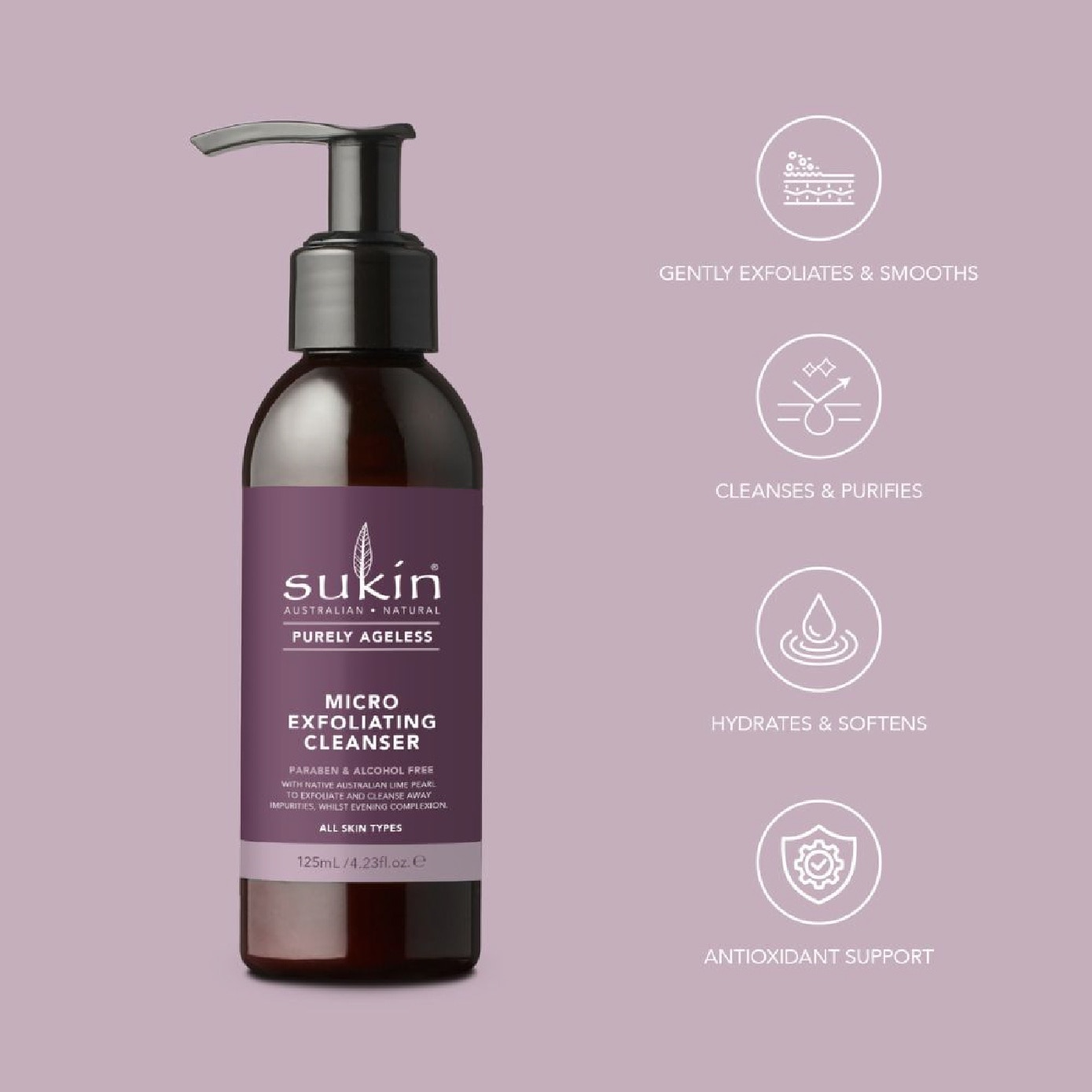 Micro Exfoliating Cleanser Purely Ageless 125ml