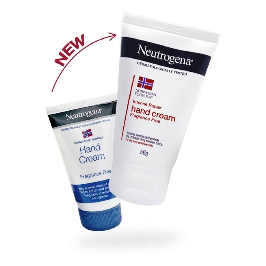 Norwegian Formula Hand Cream Fragrance-Free (For Dry Skin) 56g