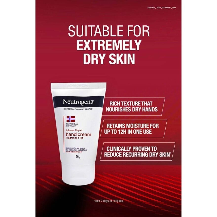 Norwegian Formula Hand Cream Fragrance-Free (For Dry Skin) 56g