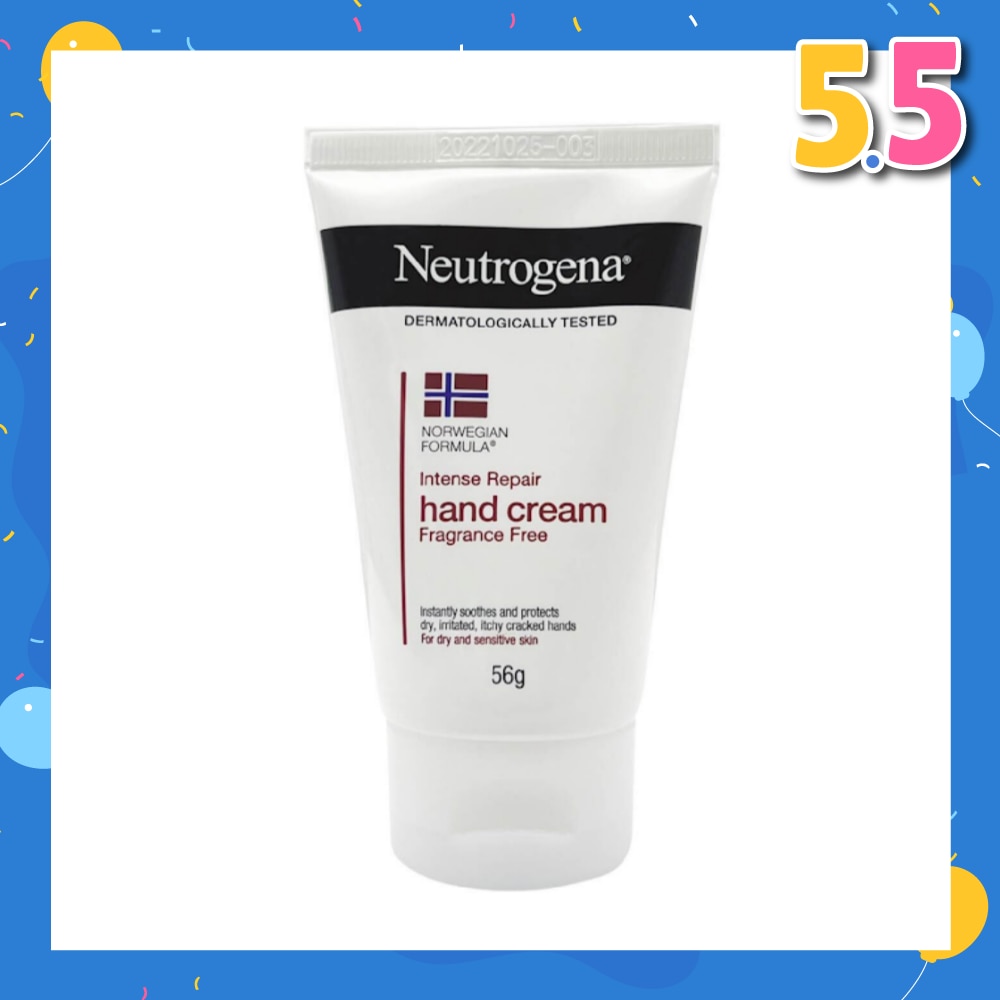 Norwegian Formula Hand Cream Fragrance-Free (For Dry Skin) 56g