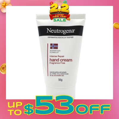 NEUTROGENA Intense Repair Hand Cream Unscented 56g (Expiry: Mar`2026)