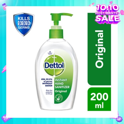 DETTOL Anti-Bacterial Hand Sanitizer Pump Original 200ml