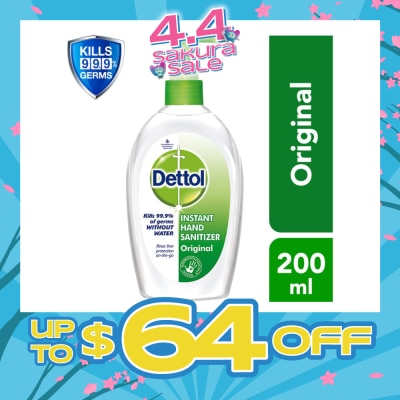 DETTOL - Anti-Bacterial Hand Sanitizer Pump Original 200ml