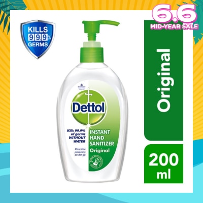 DETTOL Anti-Bacterial Hand Sanitizer Pump Original 200ml