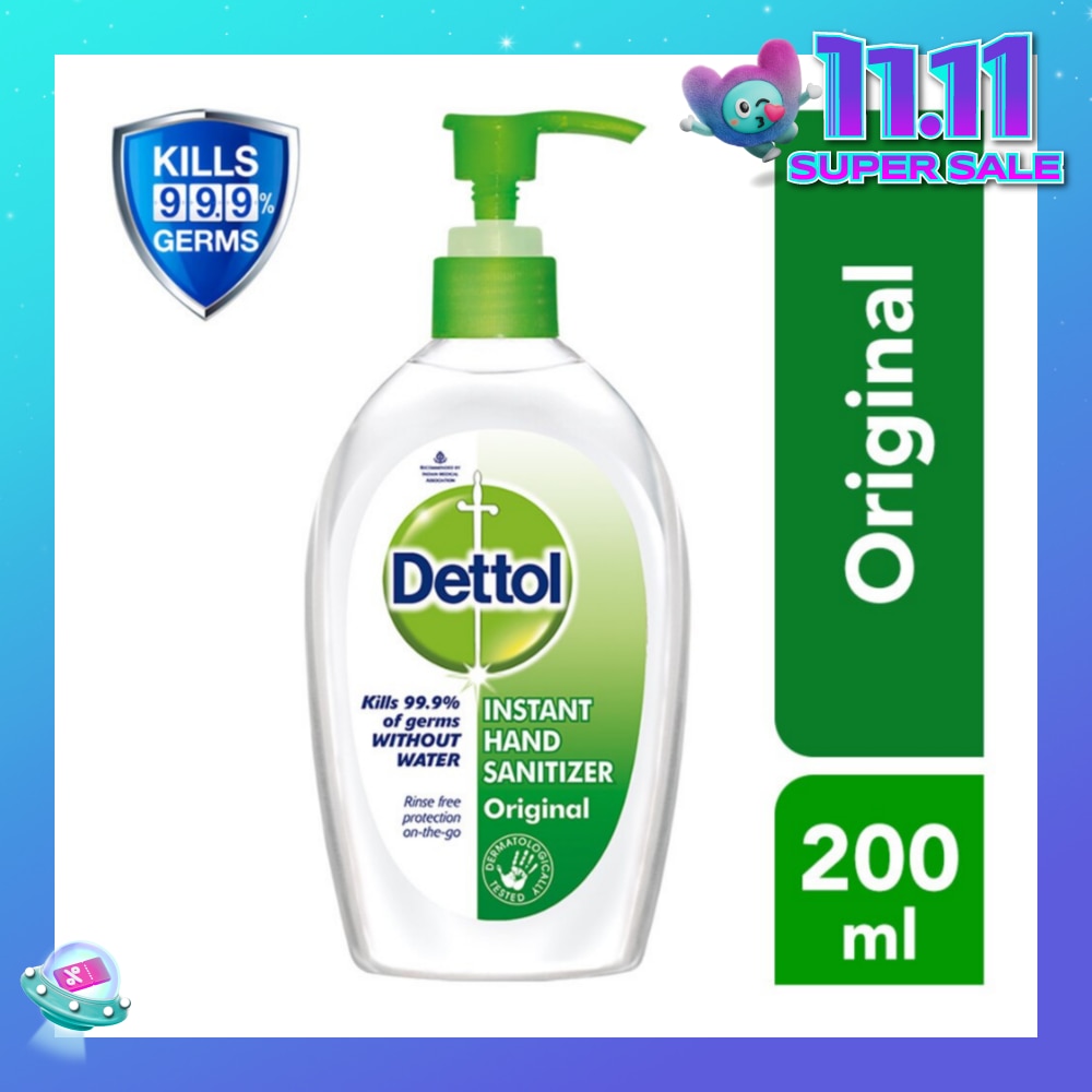 Anti-Bacterial Hand Sanitizer Pump Original 200ml