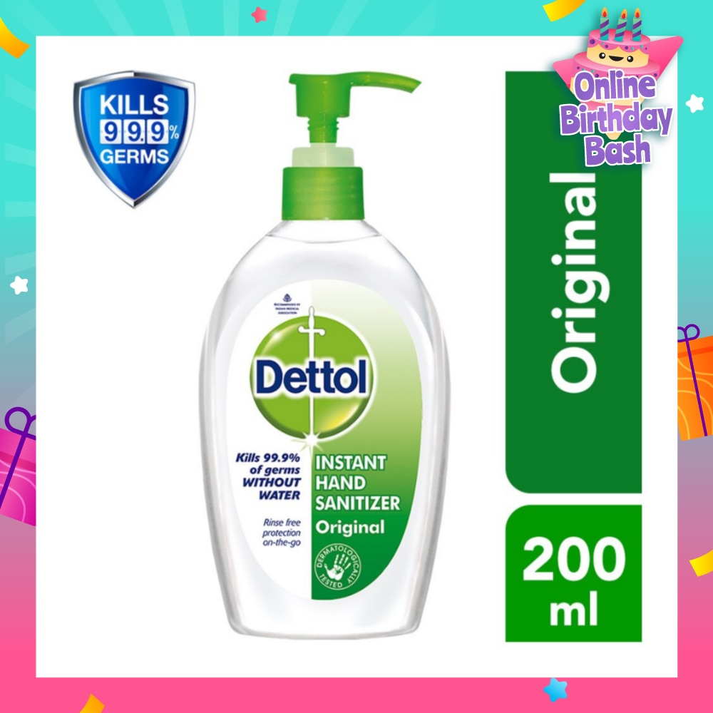 Anti-Bacterial Hand Sanitizer Pump Original 200ml