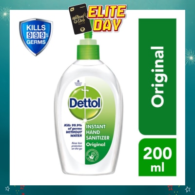 DETTOL - Anti-Bacterial Hand Sanitizer Pump Original 200ml