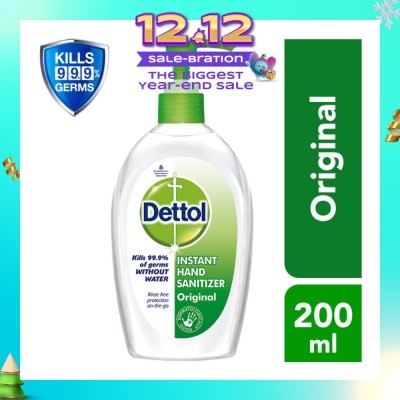 DETTOL Anti-Bacterial Hand Sanitizer Pump Original 200ml