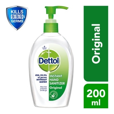 DETTOL Anti-Bacterial Hand Sanitizer Pump Original 200ml