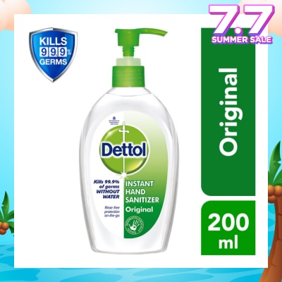 DETTOL Anti-Bacterial Hand Sanitizer Pump Original 200ml