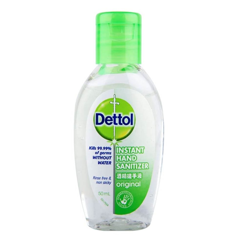 Dettol Instant Anti-Bacterial Hand Sanitizer 50ml