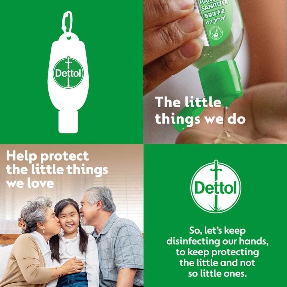 Dettol Instant Anti-Bacterial Hand Sanitizer 50ml