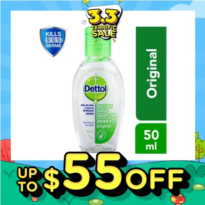 DETTOL Dettol Instant Anti-Bacterial Hand Sanitizer 50ml