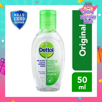 DETTOL Dettol Instant Anti-Bacterial Hand Sanitizer 50ml