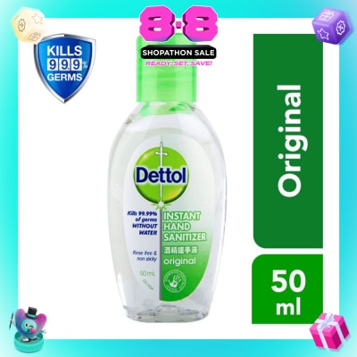 DETTOL - Dettol Instant Anti-Bacterial Hand Sanitizer 50ml