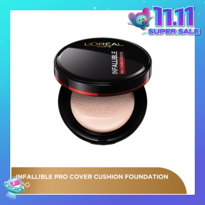 L'OREAL PARIS MAKEUP Infaillible Pro Cover Cushion Foundation Shade #200 101g