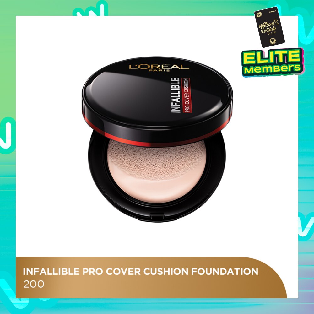 Infaillible Pro Cover Cushion Foundation Shade #200 101g