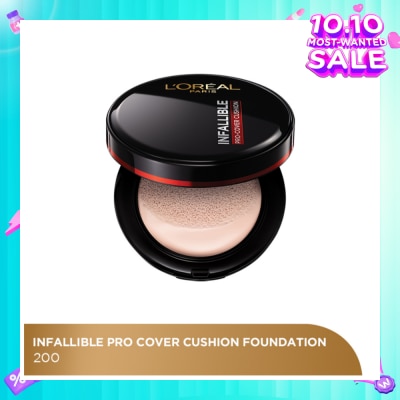 L'OREAL PARIS MAKEUP Infaillible Pro Cover Cushion Foundation Shade #200 101g
