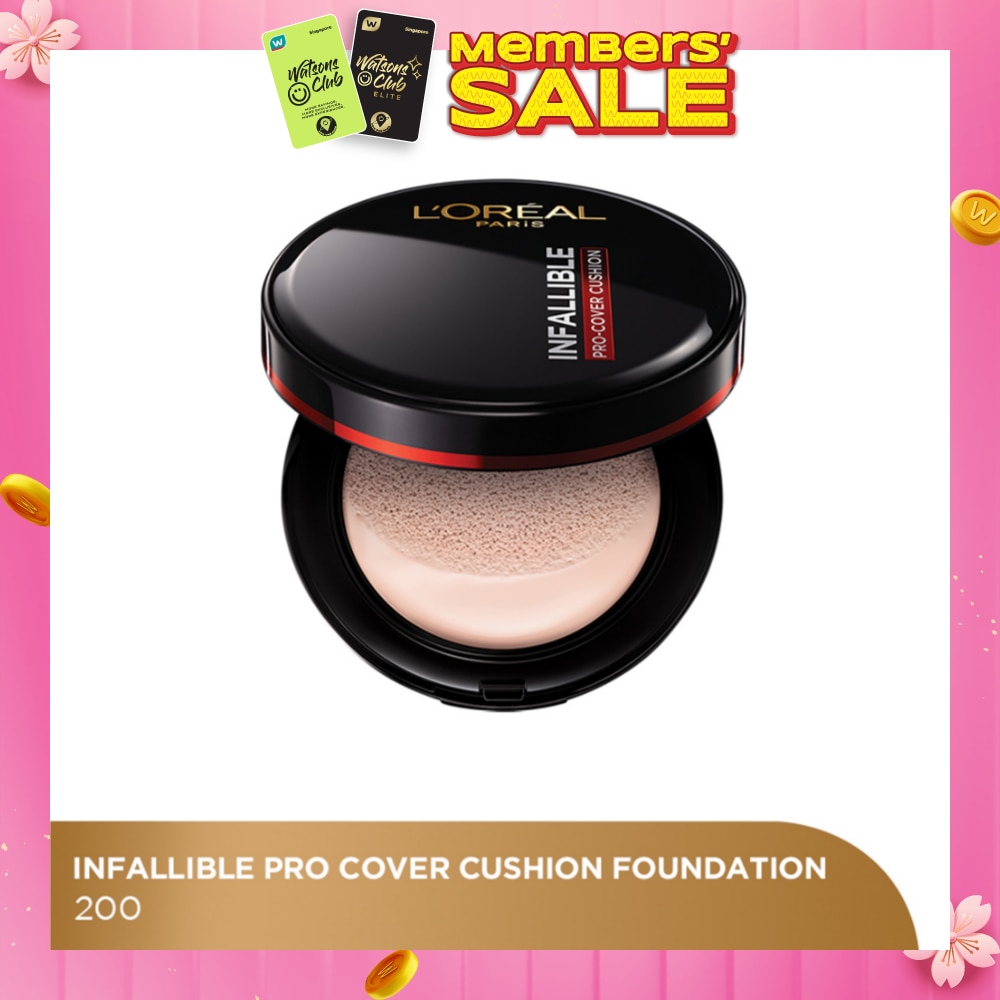 Infaillible Pro Cover Cushion Foundation Shade #200 101g