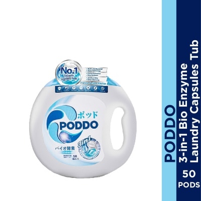 PODDO 3in1 Bio-Enzyme Laundry Capsule 50s