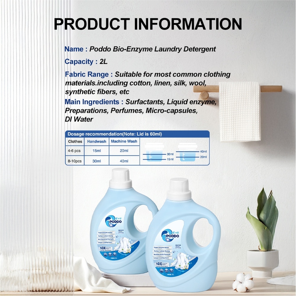 Bio-Enzyme Laundry Detergent 2L