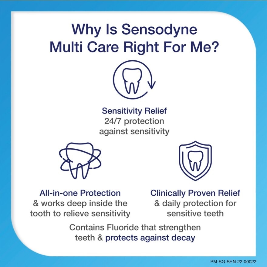 Sensitive Teeth Multi Care (Dental Sensitivity Relief) 100g