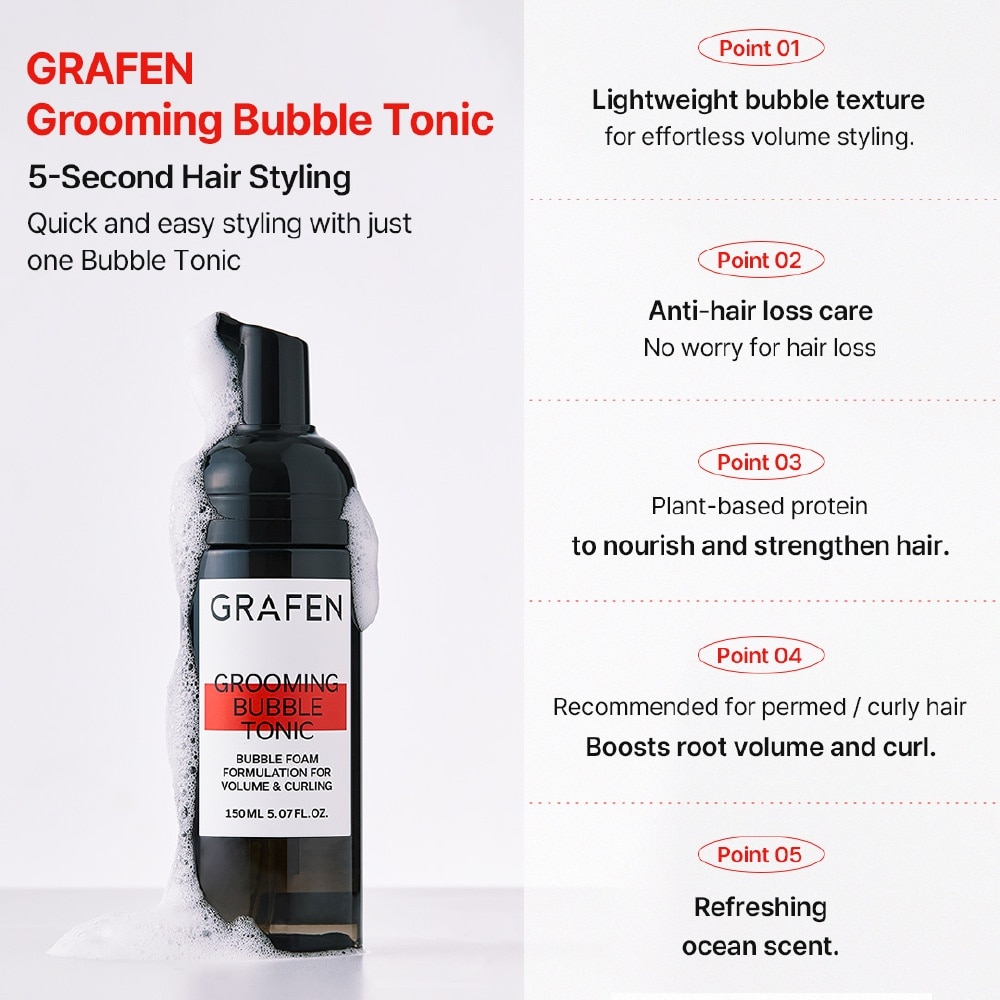 Grooming Bubble Tonic 150ml