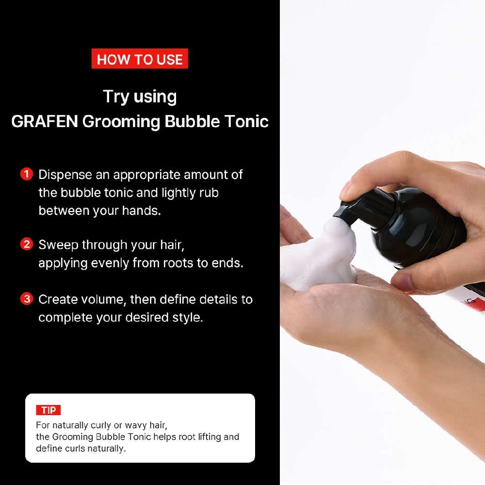 Grooming Bubble Tonic 150ml