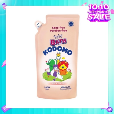 KODOMO Baby Bath Mild & Natural Refill 650ml