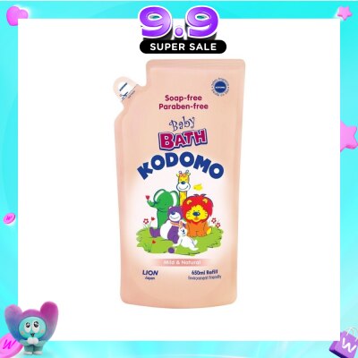 KODOMO - Baby Bath Mild & Natural Refill 650ml image
