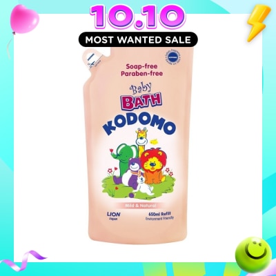 KODOMO Baby Bath Mild & Natural Refill 650ml image