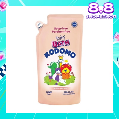KODOMO Baby Bath Mild & Natural Refill 650ml