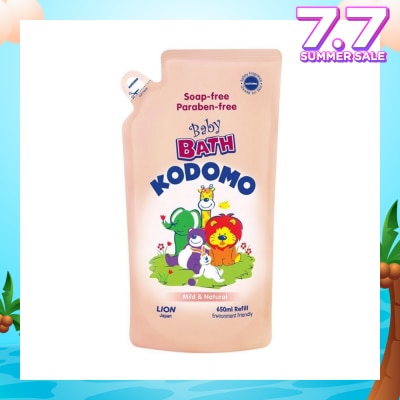 KODOMO Baby Bath Mild & Natural Refill 650ml