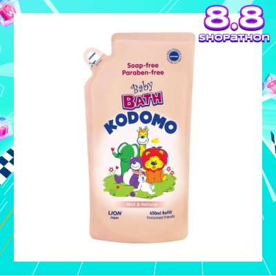 KODOMO Baby Bath Mild & Natural Refill 650ml