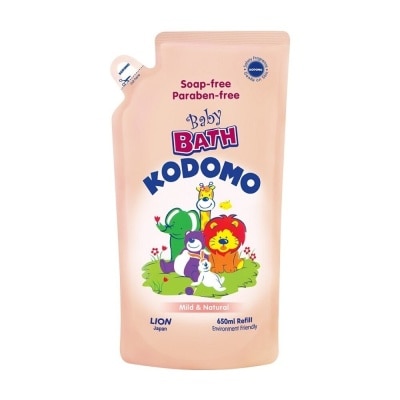 KODOMO Baby Bath Mild & Natural Refill 650ml