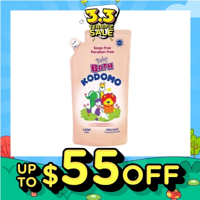 KODOMO Baby Bath Mild & Natural Refill 650ml