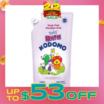 KODOMO Baby Bath 650ml Refill (Moisturizing)