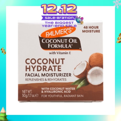 PALMER'S Coconut Oil Formula® with Vitamin E Coconut Hydrate Facial Moisturizer 50g