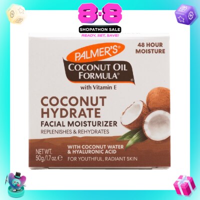 PALMER'S - Coconut Oil Formula® with Vitamin E Coconut Hydrate Facial Moisturizer 50g