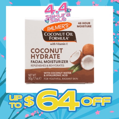 PALMER'S - Coconut Oil Formula® with Vitamin E Coconut Hydrate Facial Moisturizer 50g