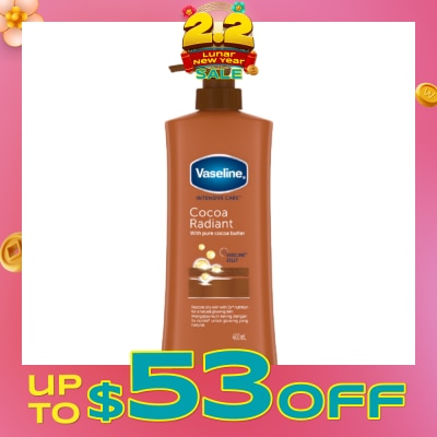 VASELINE Intensive Care Cocoa Radiant 400ml