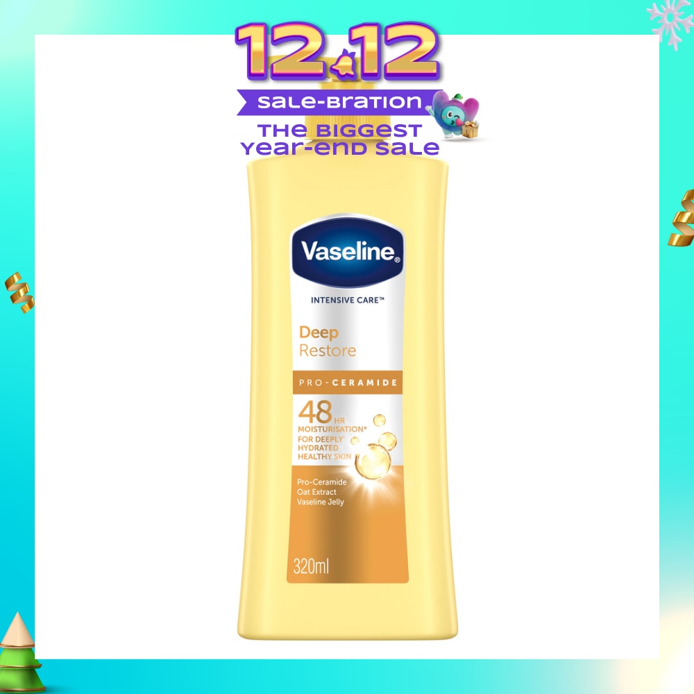 Intensive Care Deep Restore Body Lotion (Long Lasting Moisturise and Helps Heal Dry Skin) 400ml