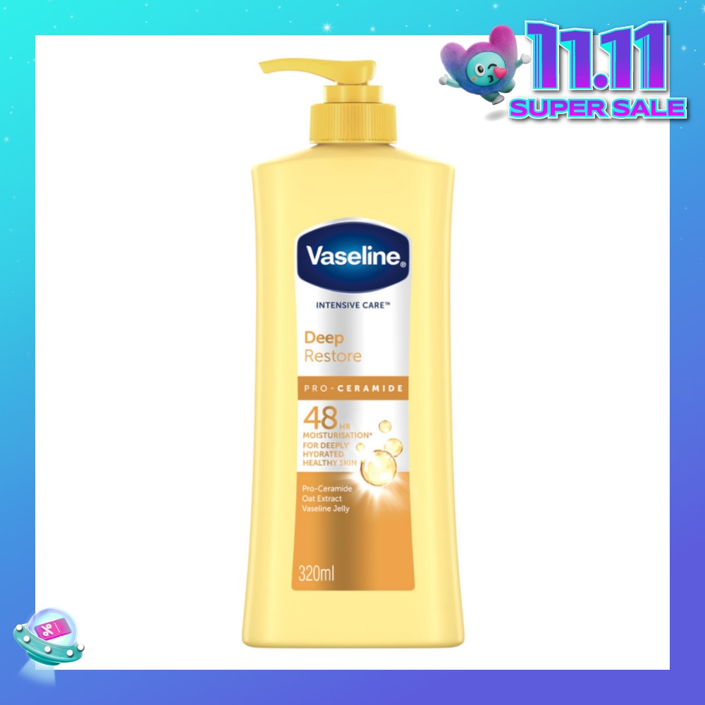 Intensive Care Deep Restore Body Lotion (Long Lasting Moisturise and Helps Heal Dry Skin) 400ml