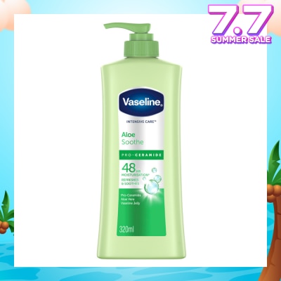 VASELINE Intensive Care Aloe Soothe Pro-Ceramide Hand & Body Lotion 320ml
