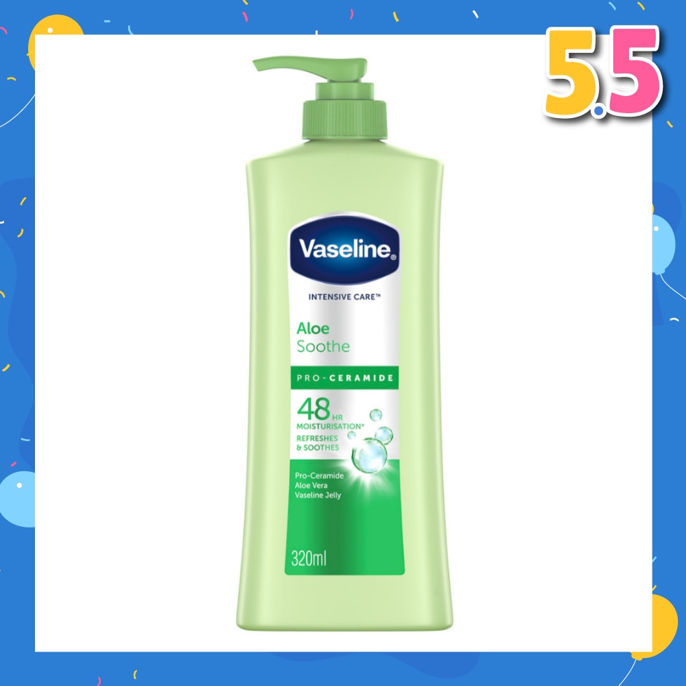 Intensive Care Aloe Soothe Pro-Ceramide Hand & Body Lotion 320ml