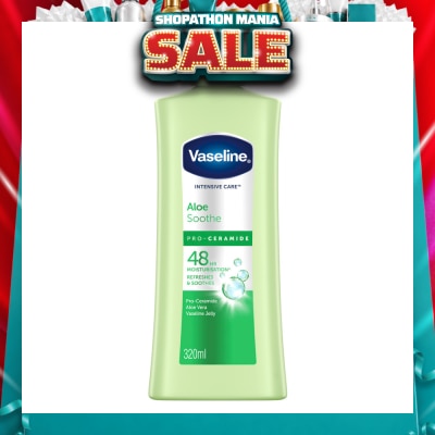 VASELINE - Intensive Care Aloe Soothe Pro-Ceramide Hand & Body Lotion 320ml
