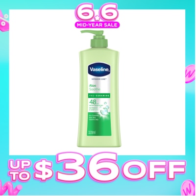 VASELINE - Intensive Care Aloe Soothe Pro-Ceramide Hand & Body Lotion 320ml